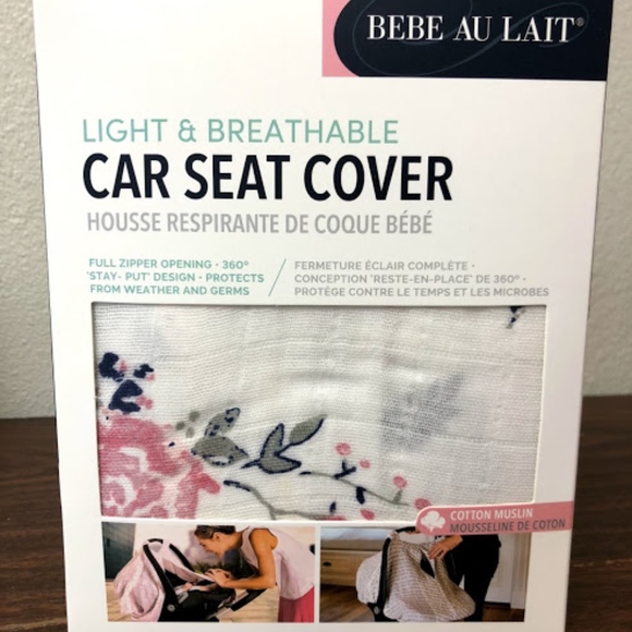 Bebe au Lait Other - BEBE AU LAIT CAR SEAT COVER - GARLAND